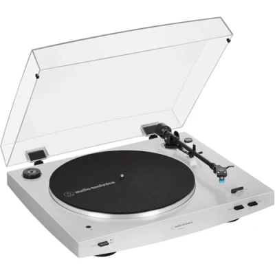 Abbildung von Audio Technica LP3XBTWH Kabelloser Automatischer Plattenspieler Weiß