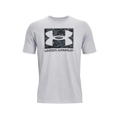 Abbildung von Under Armour ABC CAMO Boxed LOGO Sport Tshirt grau, Herren, Größe: Medium, Grau