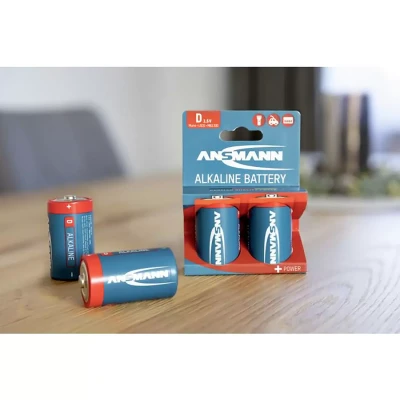 Abbildung von Paquet de 2 piles LR20 Ansmann Red Alkaline