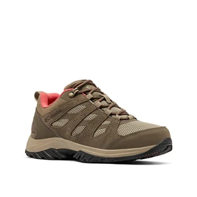 Abbildung von Columbia Redmond III Waterproof Hikingschuh, Damen, Größe: 40, Pebble/red coral Schuhe