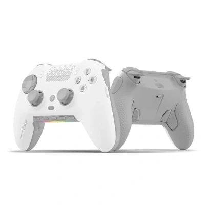 Abbildung von SCUF ENVISION PRO Wireless PC Nur Gaming Controller Fünf Abnehmbare G Tasten Back Paddles Instant Triggers iCUE Kompatibel Weiß