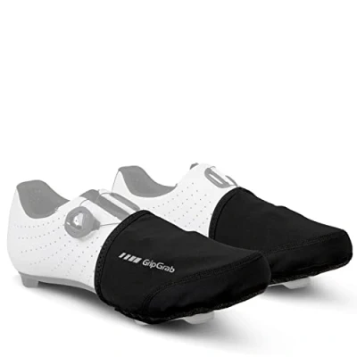 Abbildung von GripGrab Winddichte Leichte Rennrad Zehenwärmer Radsport Zehen Überschuhe Toe Cover Zehenkappen Windschutz Überzieher