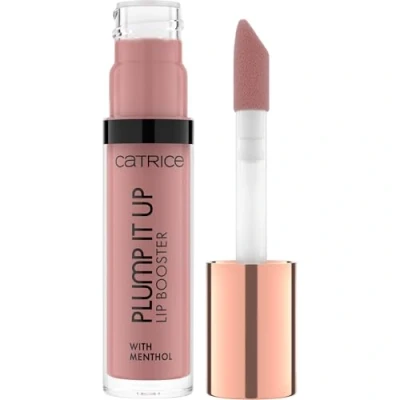 Abbildung von Catrice Plump It Up Lip Booster, Nr. 040, Nude, kühlend, Färbeeffekt, vergrößernd, glänzend, vegan, ohne Alkohol, Parabene, Mikroplastikpartikel, 1er Pack (3.5ml)