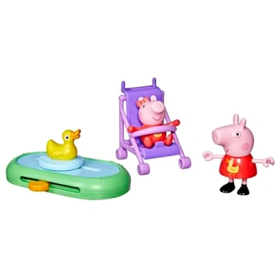Abbildung von Peppa Pig und Evies Spielpark Spielset