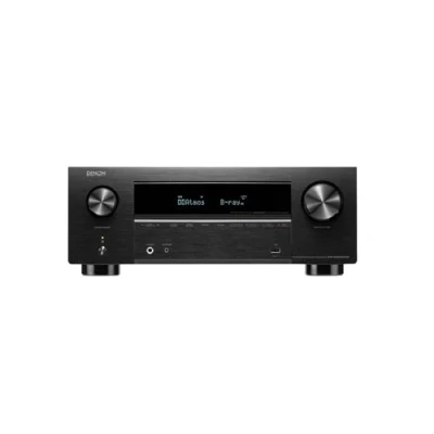 Abbildung von Denon AVR X2800HDAB 7.2 Kanal AV Receiver, HiFi Verstärker mit Dolby Atmos, DTS:X, 6 HDMI Eingängen und 2 Ausgängen, 8K HDMI, Bluetooth, DAB, WLAN, AirPlay 2, HEOS Mulitroom, Alexa kompatibel, schwarz