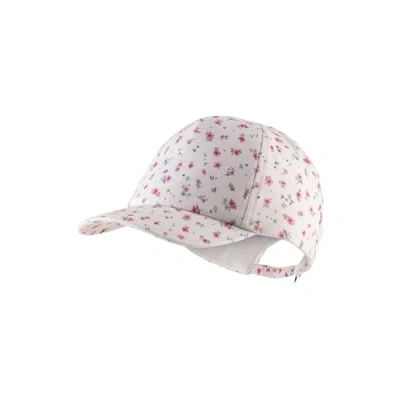 Abbildung von Sterntaler Basecap Blumen Mädchen Schirmmütze mit Blumendruck Sommer Baseball Cap elastisch Gummizug Sportive Baby und Kinder Schirmkappe, zartrosa, Größe 55