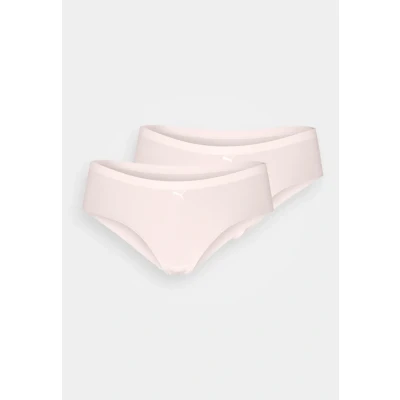 Abbildung von Puma Women Seamless Hipster 2 PACK Slip, Damen, Größe: Small, Rose dust