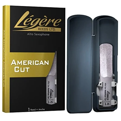 Abbildung von Légère Reeds Altsaxophonblatt, American Cut, Blattstärke 2.25 (ASA2.25) Hochwertiges synthetisches Holzblasrohr