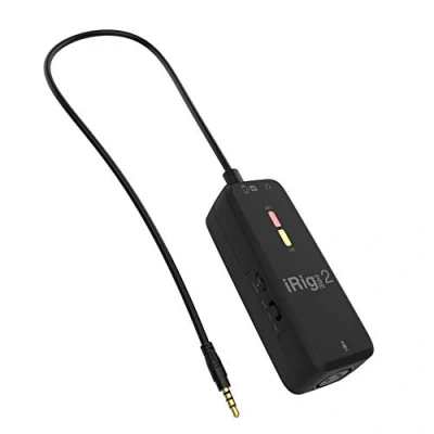 Abbildung von IK Multimedia IRIG Pre 2 Mikrofon Vorverstärker für Smartphones, Tablets und Videokameras, IP PRE2 IN