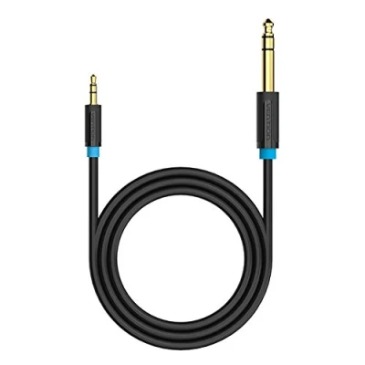 Abbildung von VENTION 3.5mm auf 6.35mm Stereo Audio kabel 0.5M, 6.35 3.5 Klinke Stecker zu Aux Kabel, TRS Auxiliary Klinkenkabel für Gitarre, Mischpult, iPod, Laptop, Heimkinogeräte, Verstärker