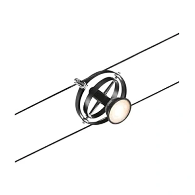 Abbildung von Paulmann Wire Cardan Spot für Seilsystem schwarz