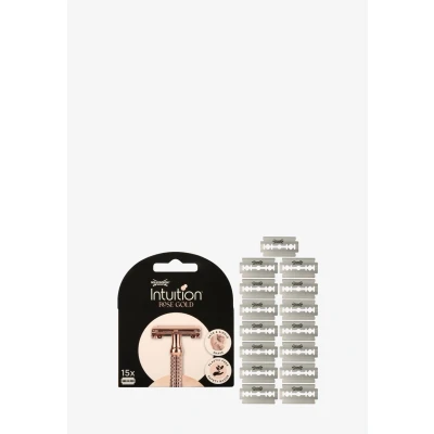 Abbildung von Wilkinson Sword Intuition ROSE GOLD Blades 15CT HaarentfernungsZubehör, Damen, Größe: One Size,