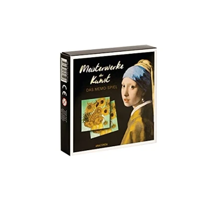 Abbildung von Anaconda Verlag Meisterwerke der Kunst Das Memo Spiel: Spiel mit 40 Spielkarten im Spielkarton