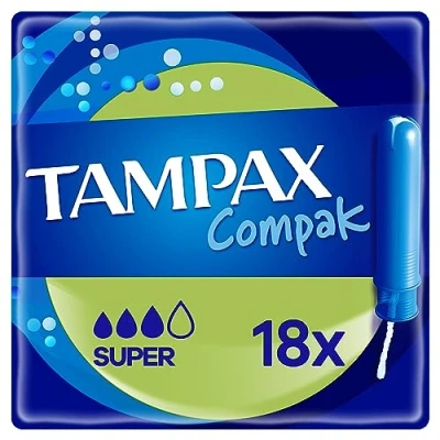 Abbildung von Tampax Compak Super, PCS, 18 each