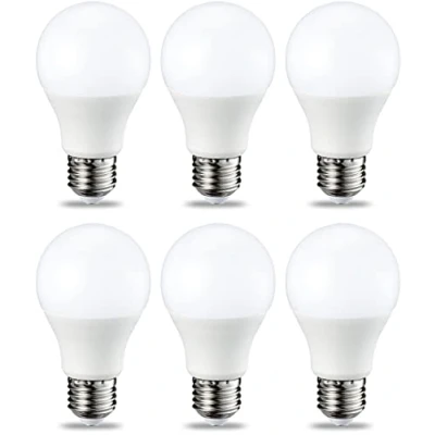 Abbildung von Amazon Basics E27 LED Lampe, 9W (ersetzt 60W), warmweiß, dimmbar 6er Pack
