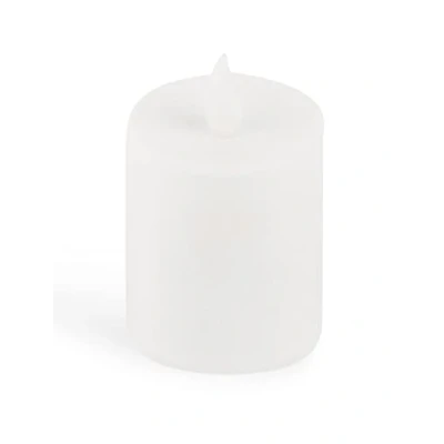 Abbildung von Novaliv LED Kerze Outdoor weiß Grablichter mit Batterie Dauerkerze Kerzen flackernde Flamme Dauerbrenner Friedhofskerze Ambientebeleuchtung Gedenkkerze