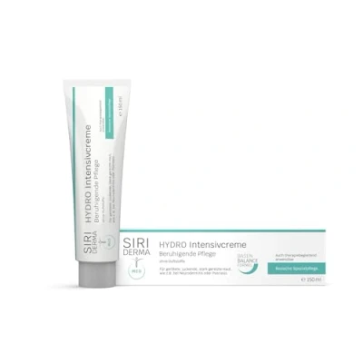 Abbildung von SIRIDERMA HYDRO Intensivcreme Creme für juckende und gereizte Haut bei Neurodermitis Psoriasis (ohne Parfum, 150 ml)