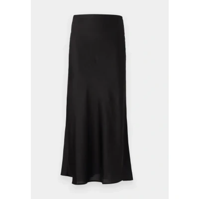 Abbildung von VILA Viellette LONG Skirt Maxirock, Damen, Größe: 34, Black