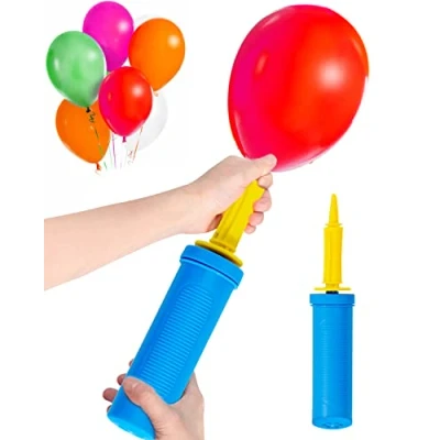 Abbildung von Ballonpumpe Hand Luftballonpumpe für Hochzeit, Geburtstag Party Dekorationen