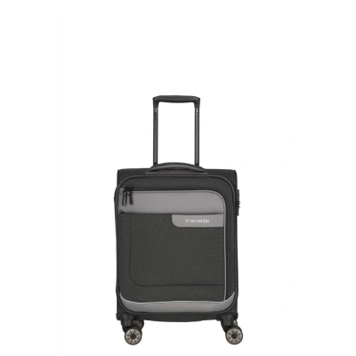Abbildung von Travelite Viia 4w Trolley S 55 Schiefer Koffer mit 4 Rollen Weichgepäck
