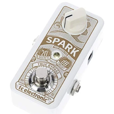 Abbildung von TC Electronic SPARK MINI Booster Ultrakompaktes Pedal mit PrimeTime Schaltung und vollständig analogem Design
