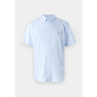Abbildung von Tommy Hilfiger FLEX Solid Hemd, Herren, Größe: XS, Sweet blue