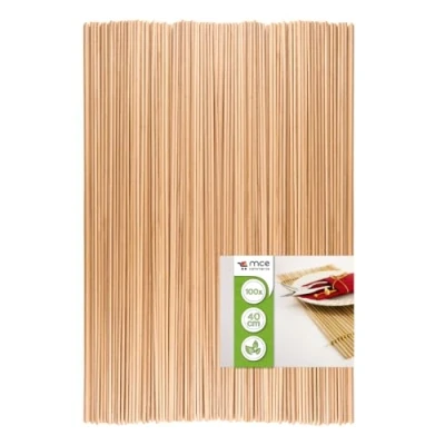 Abbildung von Holzstäbe rund natur, Ø 3 mm Länge 40 cm, 100 Stück, Zum Basteln, Modellbau, DIY Handwerk