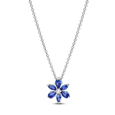 Abbildung von Pandora Sparkling Herbarium Cluster Halskette, Damen, Größe: 45, Blue