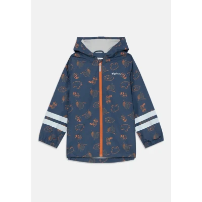 Abbildung von Playshoes Waldtiere Unisex Übergangsjacke für Kinder, Größe: 80, Marine