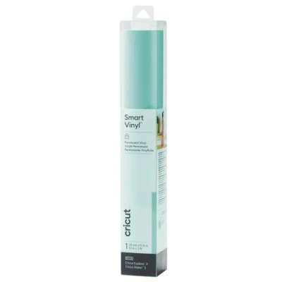 Abbildung von Cricut 2008629 Smart Vinyl Permanent 1 Sheet 33cm x, Polyvinylchlorid, Mint Green, 0.9m (3ft),