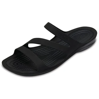 Abbildung von Crocs Herren Swiftwater Sandal W Sandalen, Black/Black, 39/40 EU