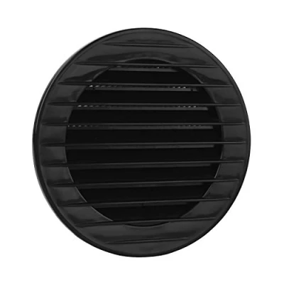 Abbildung von MKK Lüftungsgitter Abluftgitter Außengitter Insektenschutz weiß grau braun anthrazit Ziegelrot 60 70 80 90 100 110 120 125 150 160 mm schwarz Ø
