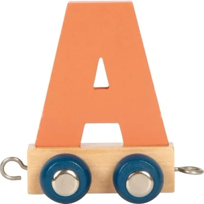 Abbildung von small foot Buchstabenzug Polar A aus Holz, Holzzug individuell kombinierbar, zum Dekorieren und Verschenken, 12571