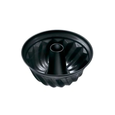 Abbildung von Premium Gugelhupfform 25cm Black Metallic Hochwertige Stahlblech Backform mit Antihaftbeschichtung, 5 Jahre Garantie