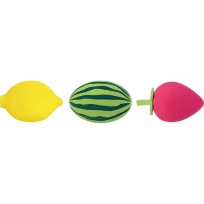 Abbildung von essence JUICY BOMB PARTY makeup sponges, Nr. 01, vegan, Nanopartikel frei, 1er Pack (3pcs)