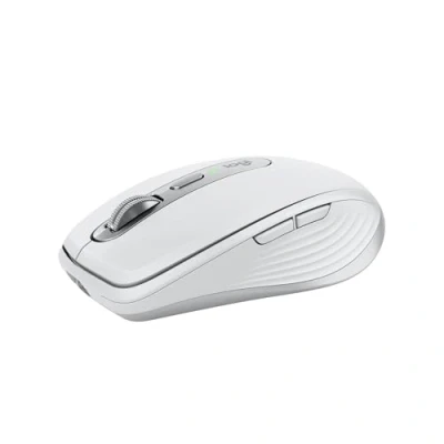 Abbildung von Logitech MX Anywhere 3S Compact Kabellose Maus, Fast Scrolling, 8K DPI Any Surface Tracking, Quiet Clicks, Programmierbare Tasten, USB C, Bluetooth, Windows PC, Linux, Chrome, Mac Pale Grey