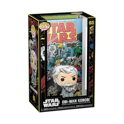 Abbildung von Funko Pop! Comic Cover: Star Wars Obi Wan Kenobi Vinyl Sammelfigur Geschenkidee Offizielle Handelswaren Spielzeug Für Kinder und Erwachsene Movies Fans Modellfigur Sammler
