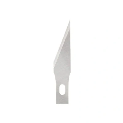 Abbildung von Original Fiskars Ersatzklingen für Bastelmesser/Cutter, Nr. 11, 5 Stück, Qualitätsstahl, Silber, Precision, 1003903