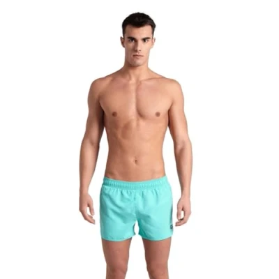 Abbildung von arena Fundamentals X Short Herren Badeshorts für Strand und Pool, Badehose aus weichem, recyceltem, schnell trocknendem Material, Shorts mit Innenslip Netzstoff