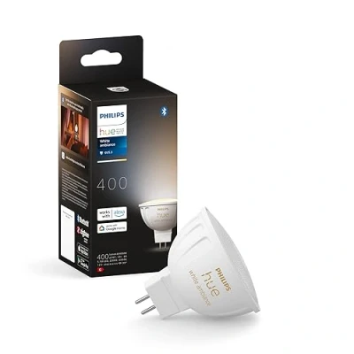 Abbildung von Philips Hue White Ambiance LED Lampe 5,1W GU5,3
