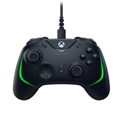 Abbildung von Razer Wolverine V2 Chroma Voll Anpassbarer Xbox Series XS Controller mit RGB Beleuchtung (6 Multifunktionstasten, austauschbare Stick Kappen, Hair Trigger Modus) Schwarz