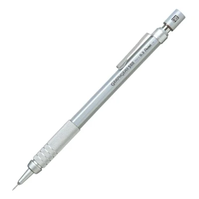 Abbildung von Pentel GraphGear500 PG513 Druckbleistift mit Metall Griffzone, 0.3 mm, Härtegrad HB (1 Stück)