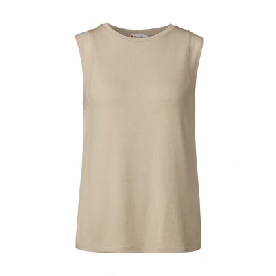 Abbildung von Street One MIT Details Top, Damen, Größe: 40, Beige