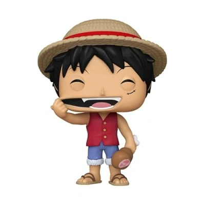 Abbildung von Funko Pop! Animation: OP (Refresh) Monkey D. Luffy Ruffy One Piece Vinyl Sammelfigur Geschenkidee Offizielle Handelswaren Spielzeug Für Kinder und Erwachsene