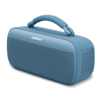 Abbildung von Bose Neuer tragbarer SoundLink Max Lautsprecher, großer, wasserdichter Bluetooth bis zu 20 Stunden Akkulaufzeit, USB C, integrierter 3,5 mm AUX Eingang, Blue Dusk