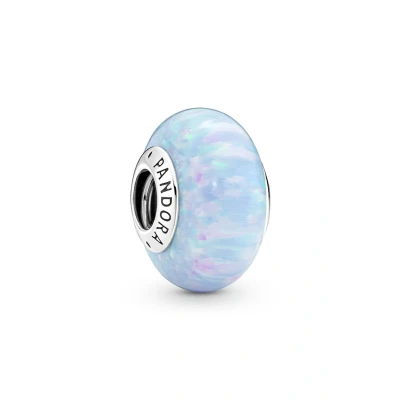 Abbildung von Pandora Opalescent Charm, Damen, Größe: One Size, Light blue