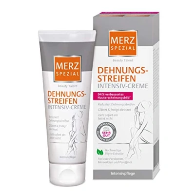 Abbildung von Merz Spezial Dehnungsstreifen Intensiv Creme Spezielle Intensivpflege zur Reduktion von verbessert das Erscheinungsbild der Haut 1 x 75 ml