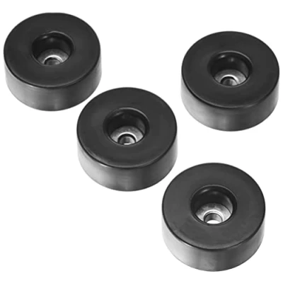Abbildung von Adam Hall Hardware 4907 M4 AH 4er Set Gummifuß 38 x 15 mm schwarz im Beutel