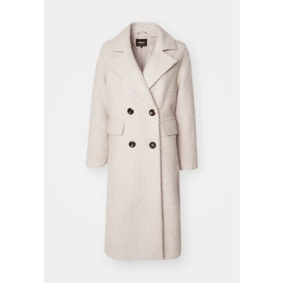Abbildung von ONLY Onlvaleria Piper COAT Klassischer Mantel, Damen, Größe: Medium, Pumice stone