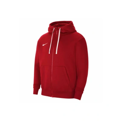 Abbildung von Nike Herren M Nk Flc Park20 Fz hættetrøje Sweatshirt, University Red/White/White, L EU